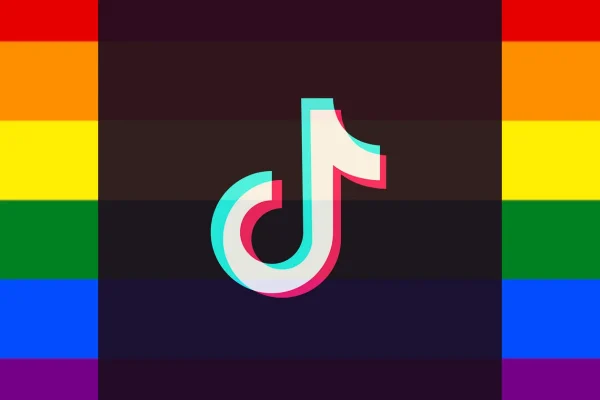 TikTok gay logo