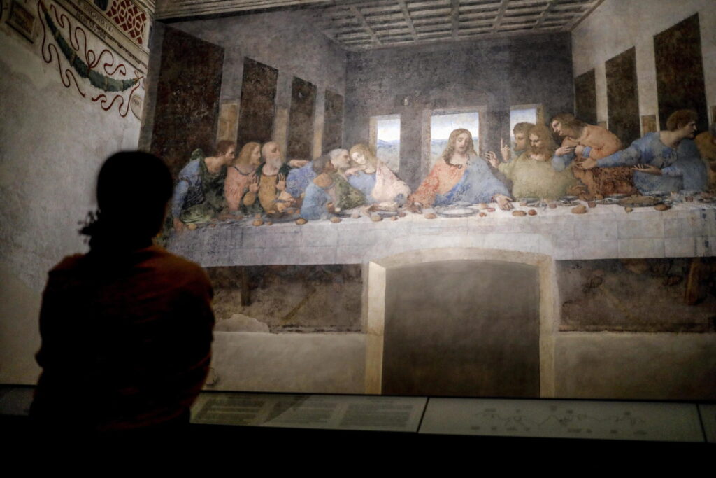 Ο Da Vinci ζωγράφισε τον Μυστικό Δείπνο τον 15ο αιώνα