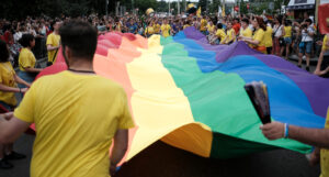 Κόσμος συμμετέχει στο 11o Thessaloniki Pride 2023, που ολοκληρώνεται με την παρέλαση Υπερηφάνειας στους κεντρικούς δρόμους της πόλης της Θεσσαλονίκης, Σάββατο 24 Ιουνίου 2023.