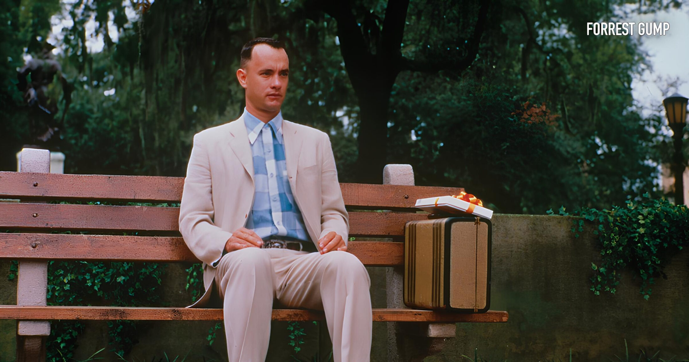 Forrest Gump ρόλος για Όσκαρ Τομ Χανκς παγκάκι