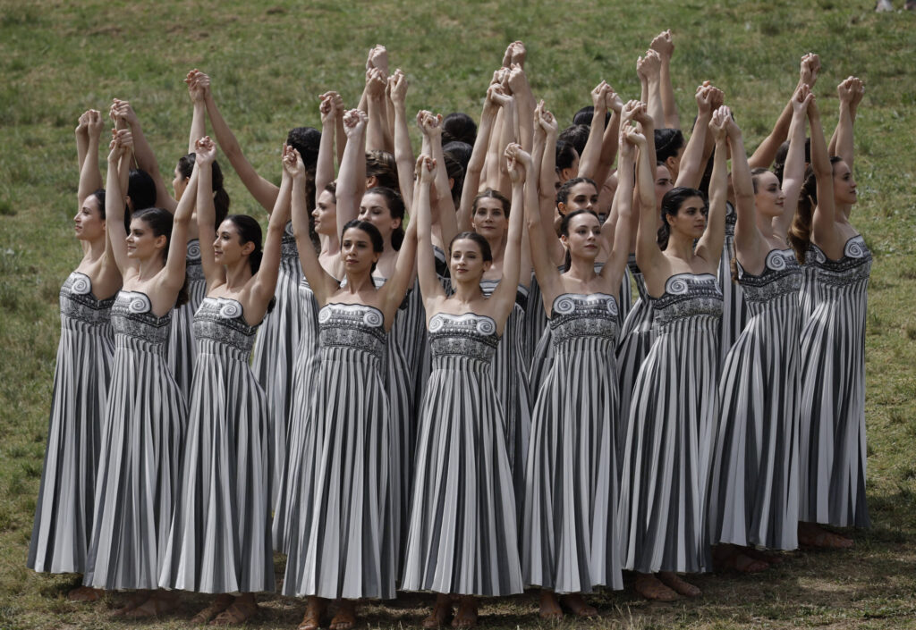 Olympic Flame Lighting Ceremony